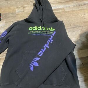 Black adidas hoodie